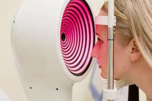 Diagnostic eye equipment